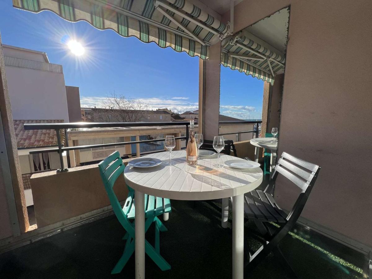 T2 Centre-Ville Avec Climatisation, Proche Plage, 4 Pers - Fr-1-701-28 Valras-Plage Exterior foto